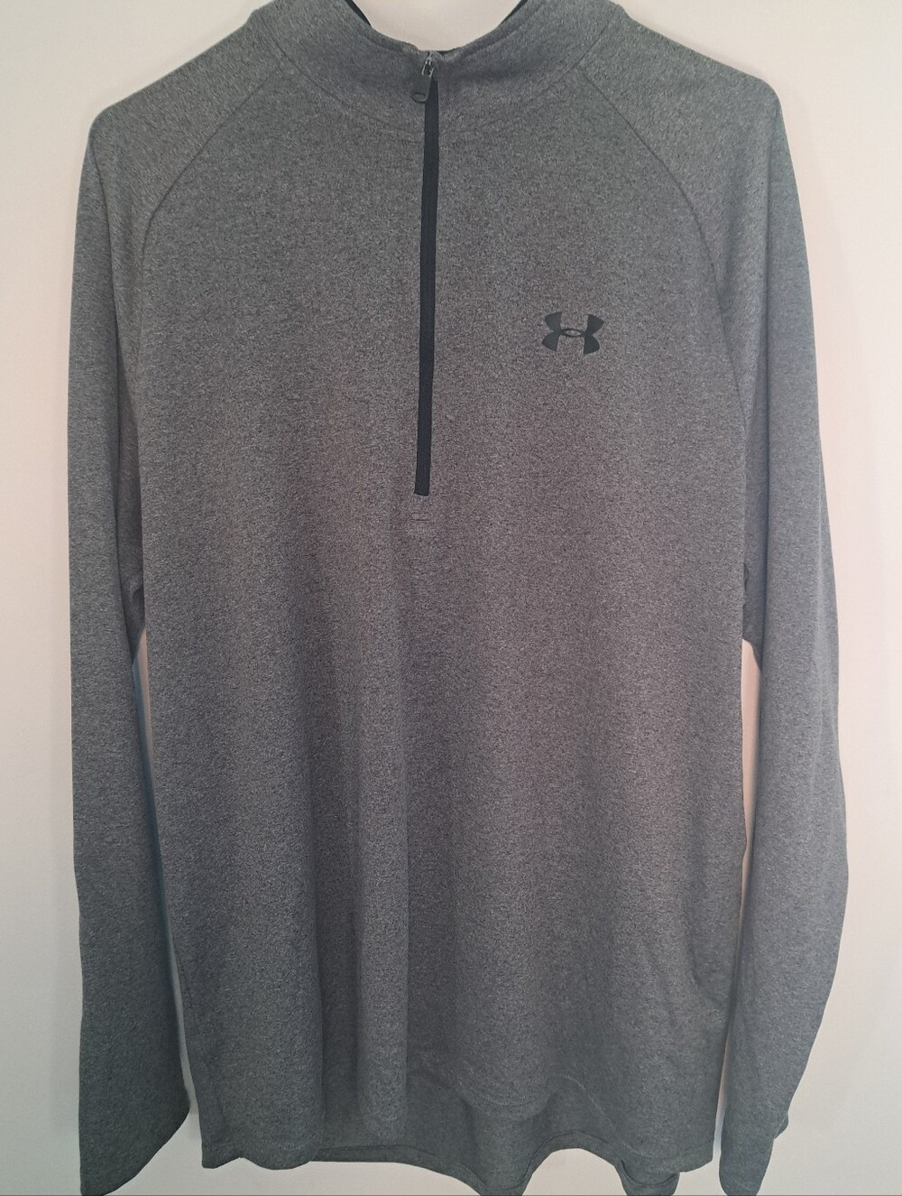 Under Armour Dark Gray Quarter-Zip Athletic Pullover